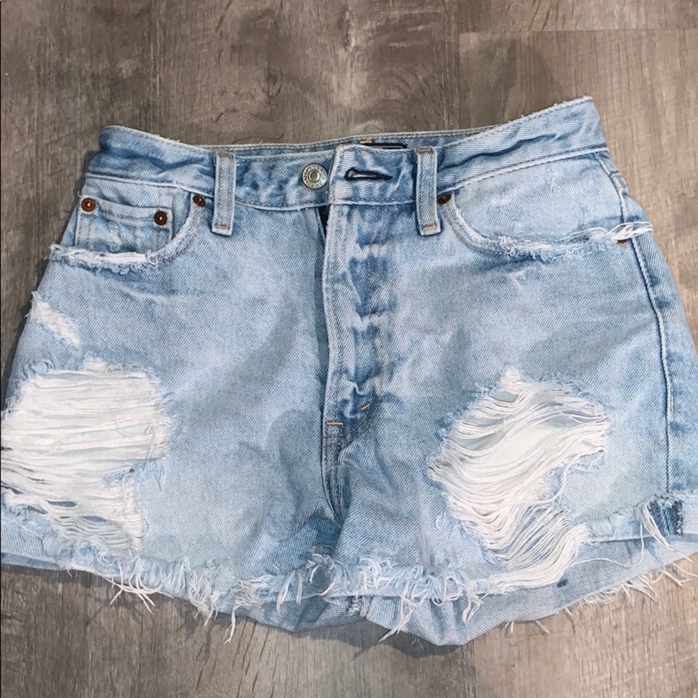 SOLD High waisted jean shorts